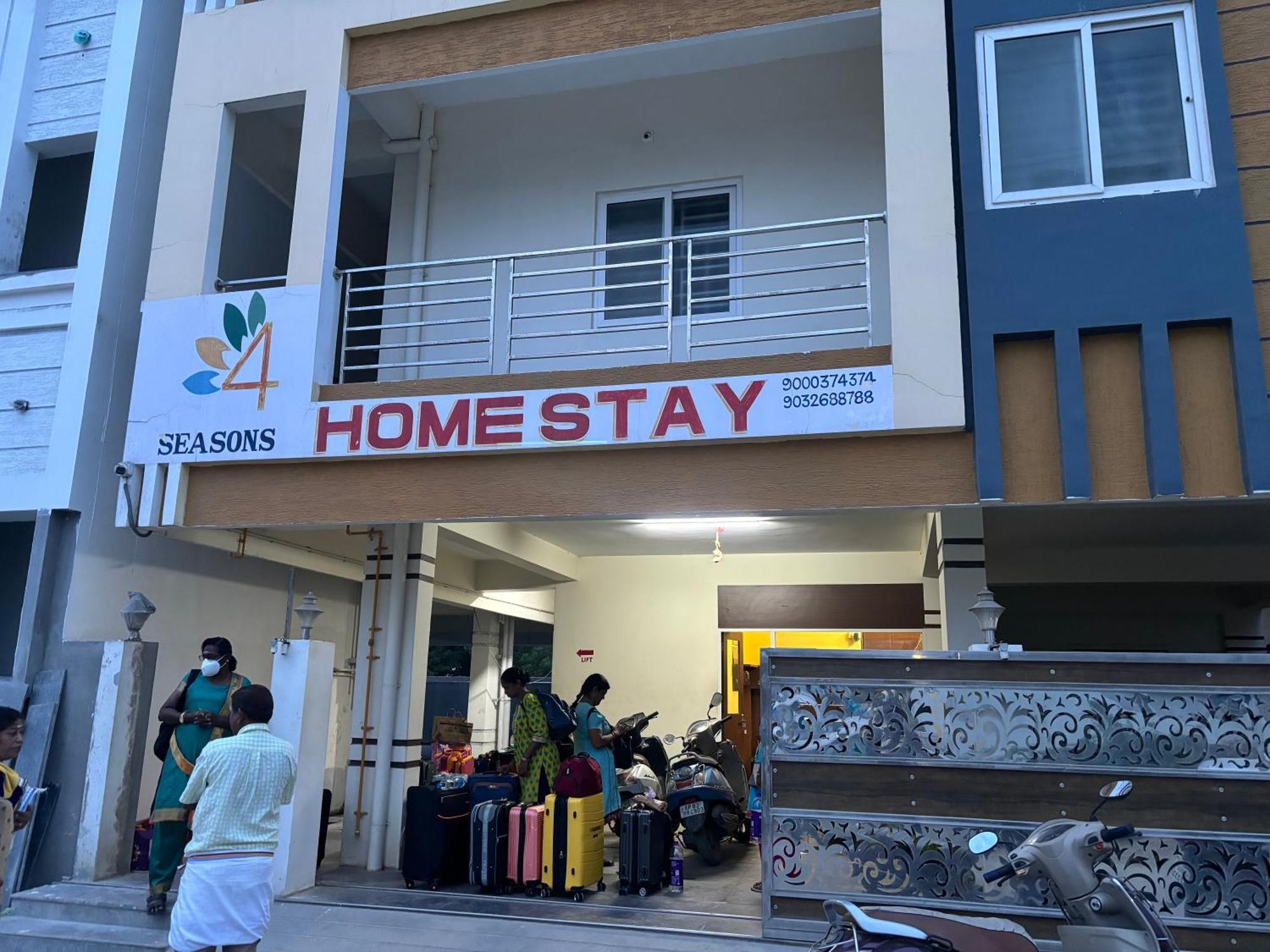 Four Seasons Home Stay Tirupati Kültér fotó